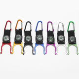 Travel Accessories Outdoor Sports Kettle Buckle Carabiner Water Bottle Holder Camping Hiking Compass Rubber Hook High Quality