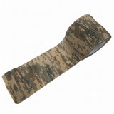 Outdoor Multi-functional Camo Tape Non-woven Self-adhesive Waterproof Non-Slip Camouflage Hunting Paintball Airsoft Rifle Tape