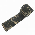Outdoor Multi-functional Camo Tape Non-woven Self-adhesive Waterproof Non-Slip Camouflage Hunting Paintball Airsoft Rifle Tape
