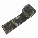 Outdoor Multi-functional Camo Tape Non-woven Self-adhesive Waterproof Non-Slip Camouflage Hunting Paintball Airsoft Rifle Tape