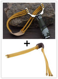 VILEAD Powerful Aluminium Alloy Slingshot Crossbow Hunting Sling Shot Catapult Camouflage Bow  Outdoor Camping Travel Kits