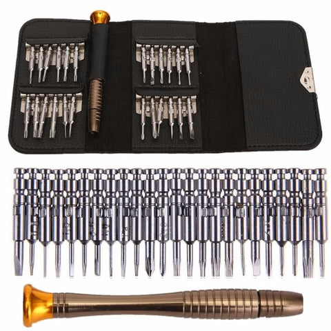 25 In 1 Precision Torx Screwdriver For iPhone Laptop Cellphone Electronics Cell Phone Repair Tools Set Useful Outdoor Tools